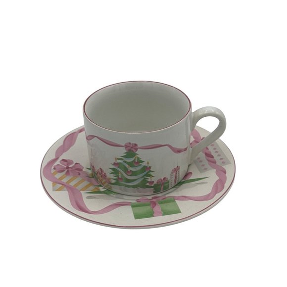 Sango Home for Christmas Cup and Saucer Set of 2 4829 - Picture 2 of 6